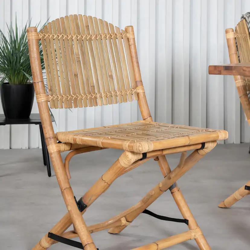 Matgrupp Venture Home Plarra med 6 Cave Matstolar