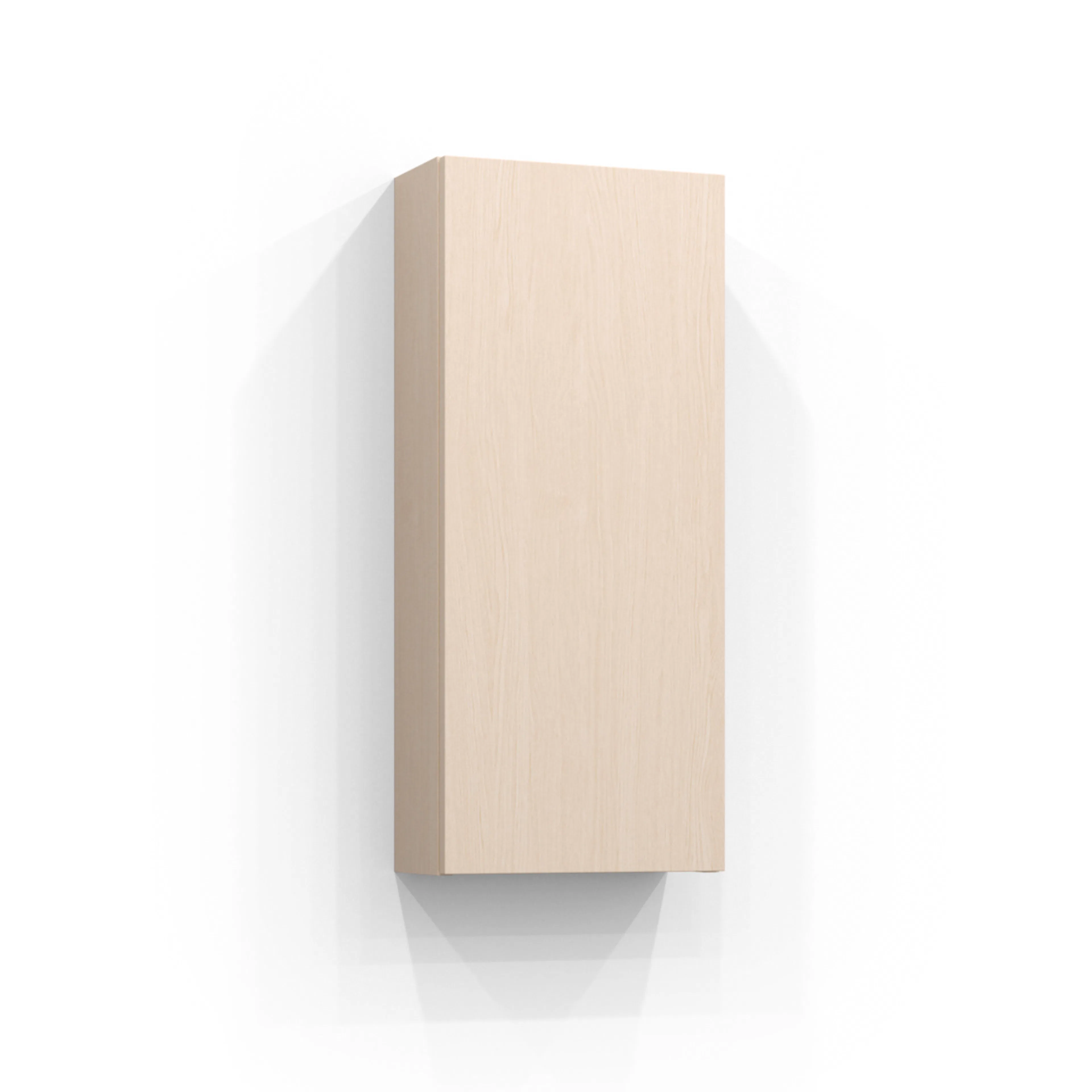 Dörr Väggskåp 70x30x15 Vit ask B: 300 mm, Vit Ask