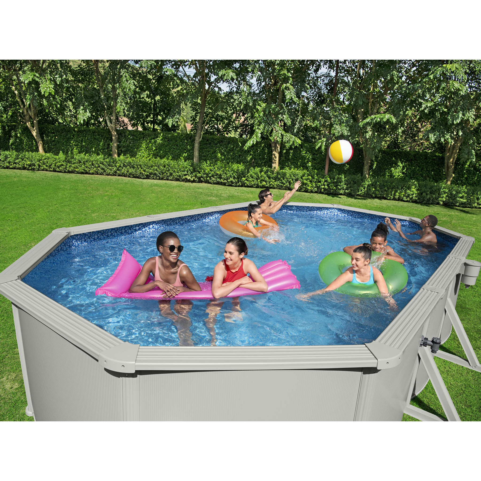 Poolpaket Bestway Hydrium Oval