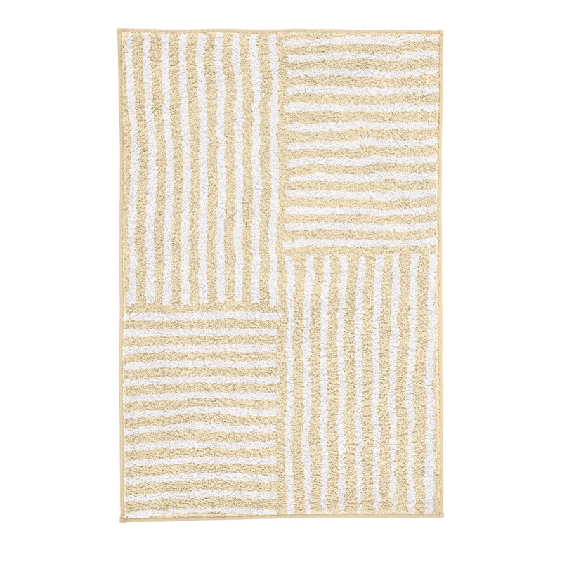 Badrumsmatta Chelsea sandbeige 60x90 cm Beige, 600x900 mm
