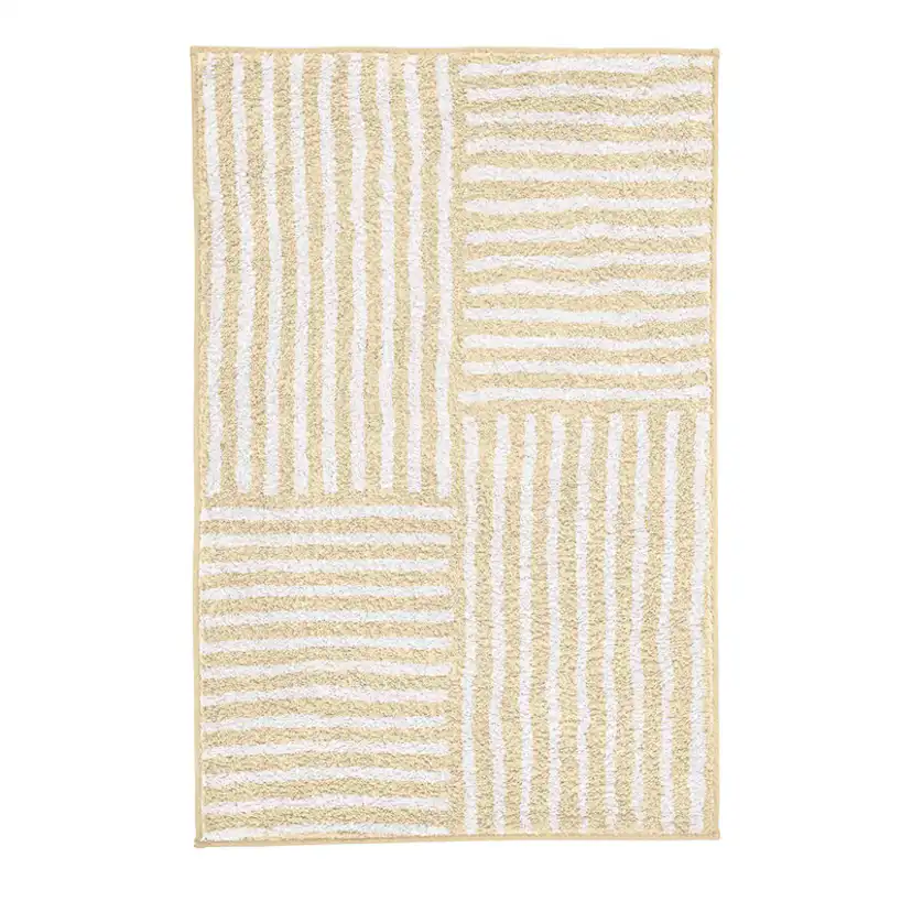 Badrumsmatta Chelsea sandbeige 60x90 cm Beige, 600x900 mm