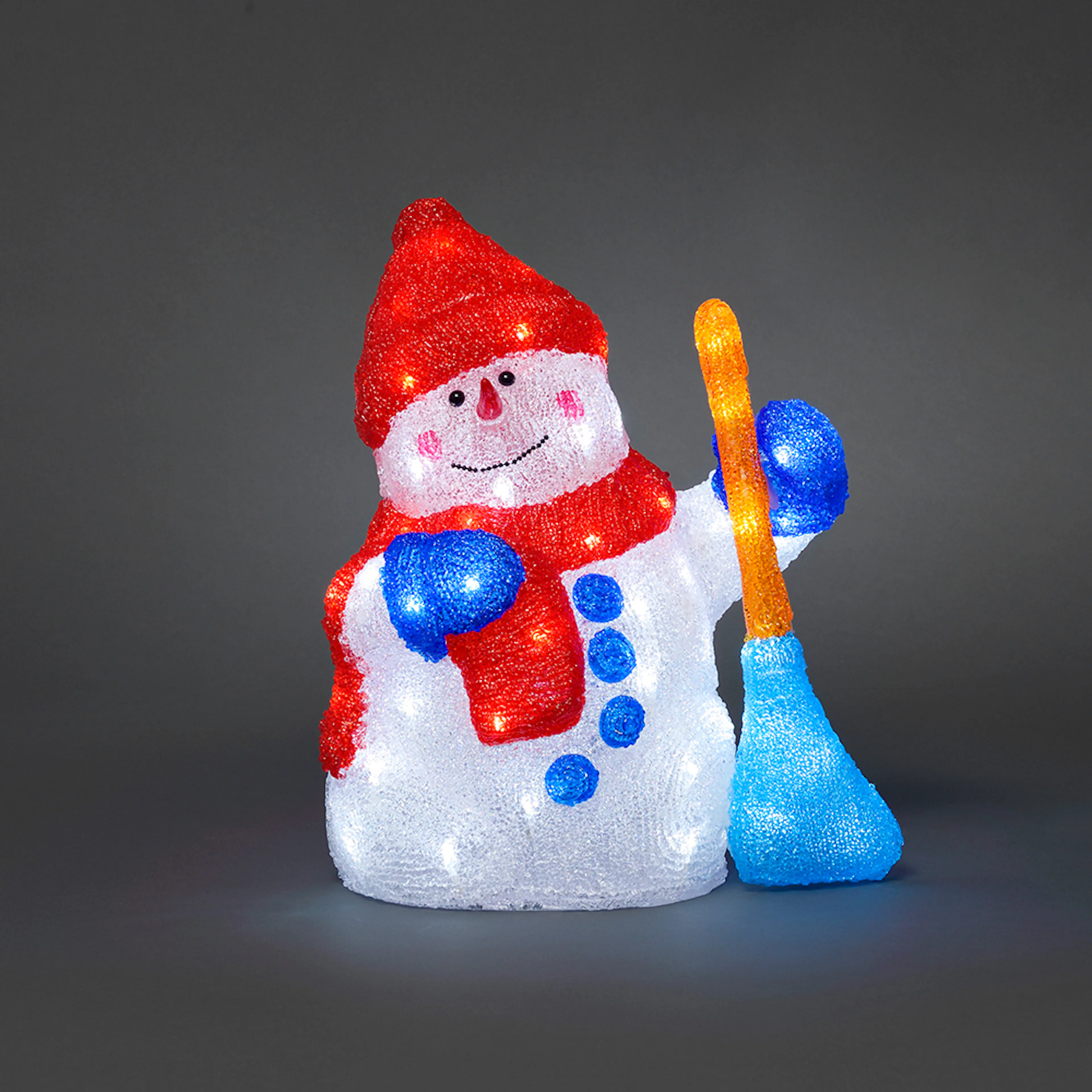 Dekorationsbelysning Gnosjö Konstsmide Snögubbe 56 st LED