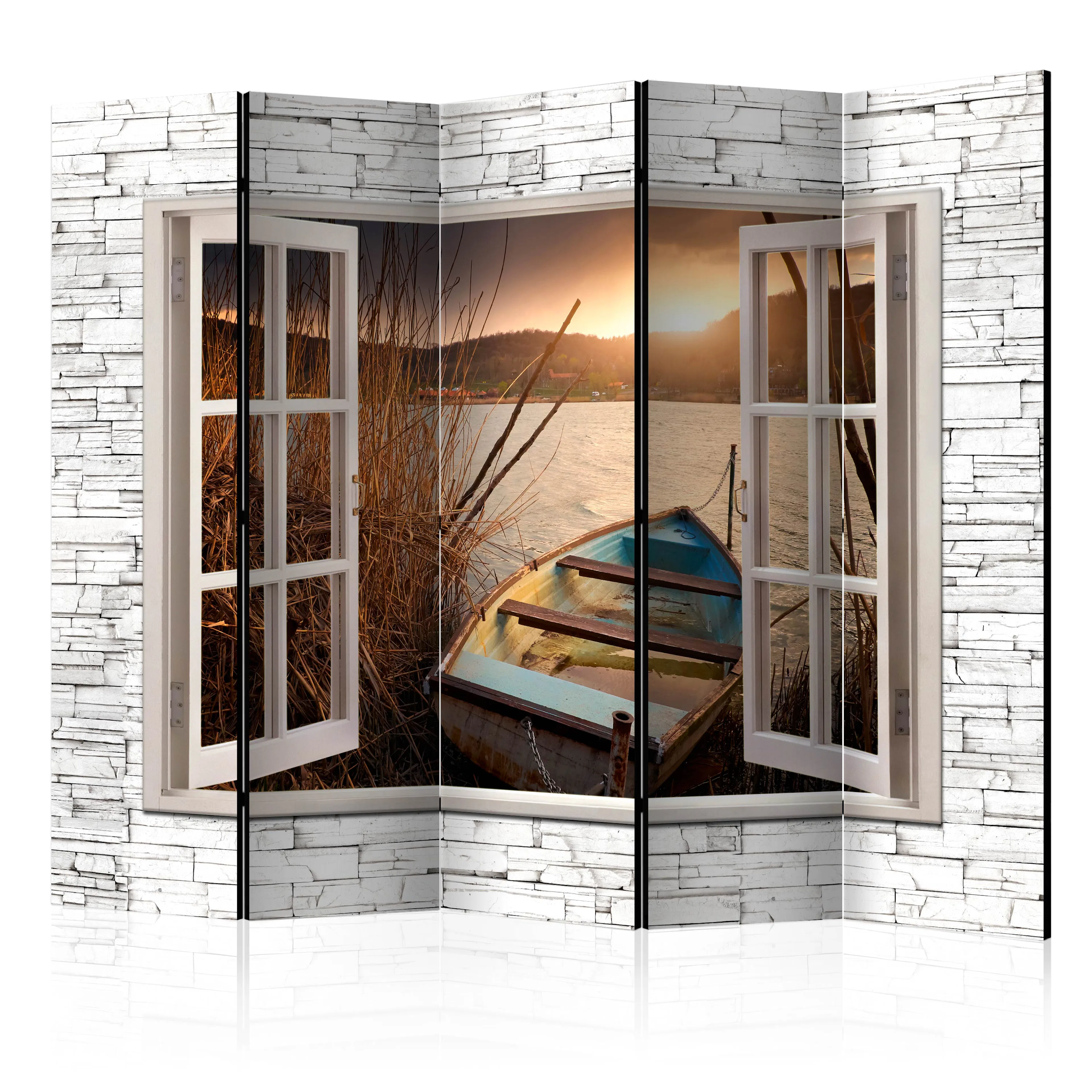Rumsavdelare Arkiio Autumnal Lake II 225x172 cm