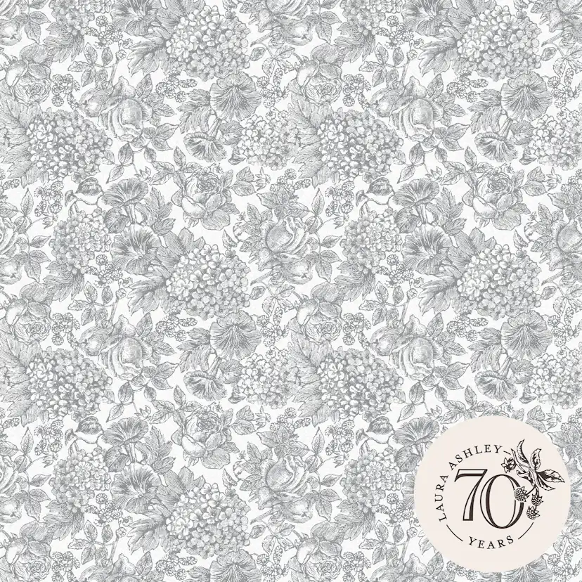Tapet Laura Ashley Louise Slate Grå 119859