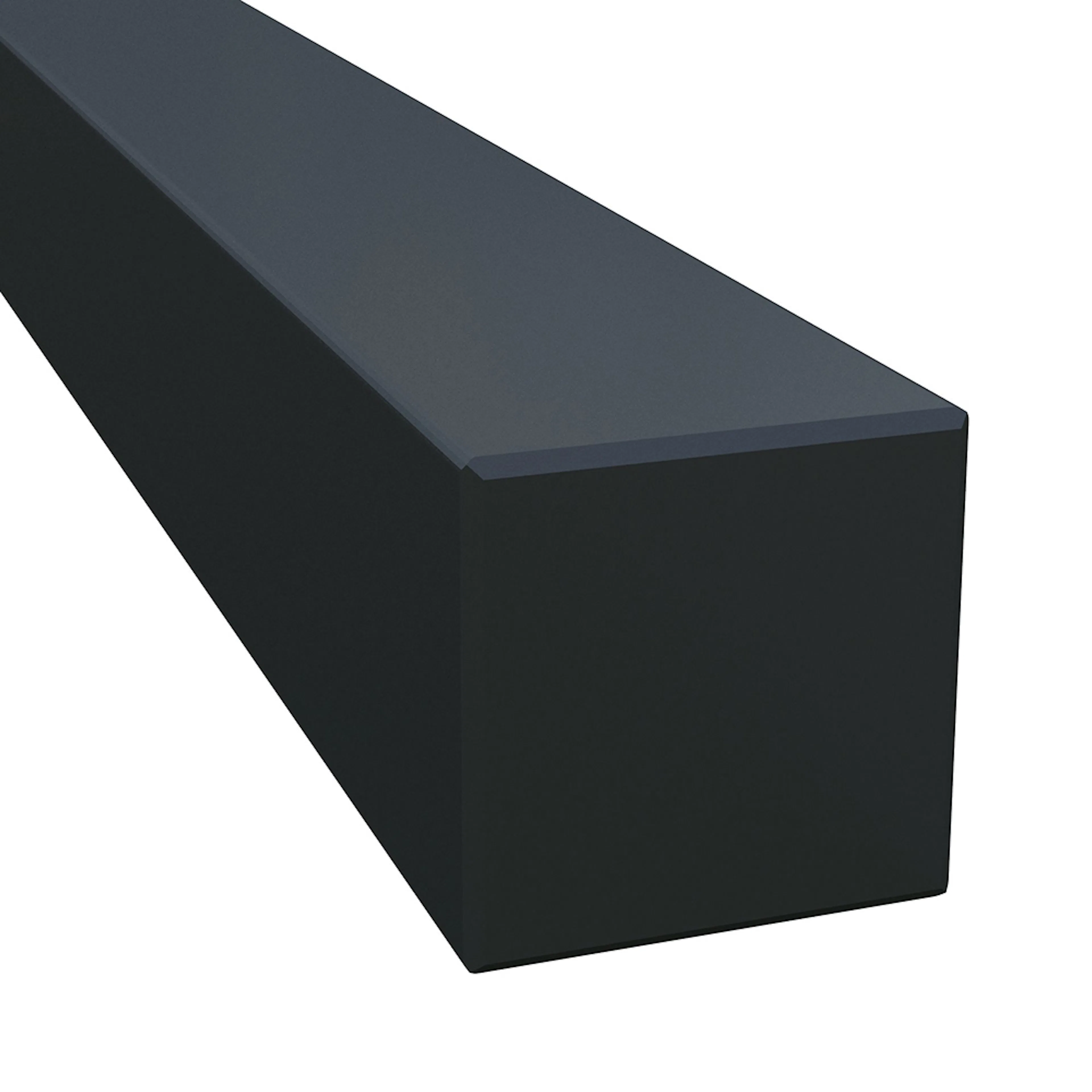 Post 70x70x1000 mm (solid wood) 7x7x100 cm Primer + Grå Lackerad 2 Lager (RAL 7016)