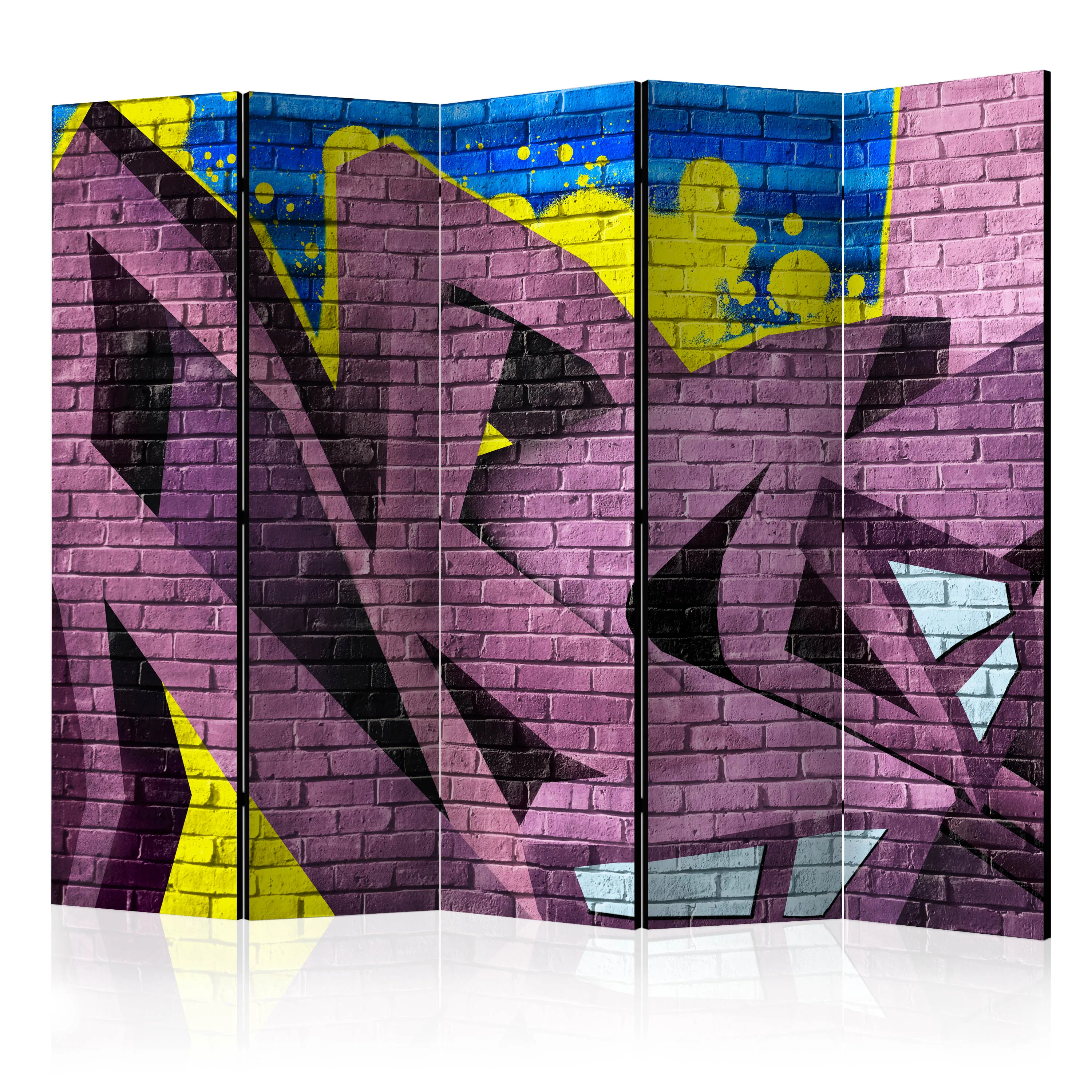 Rumsavdelare Arkiio Street Art Graffiti II 225x172 cm