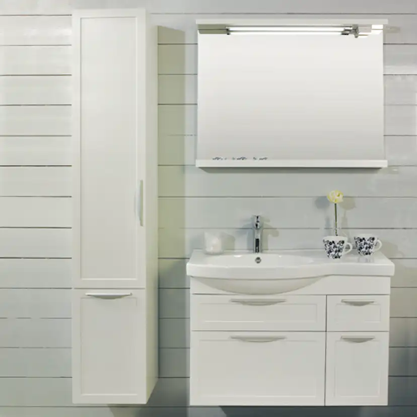 Möbelpaket Noro Ocean 900 Vit Ramlucka