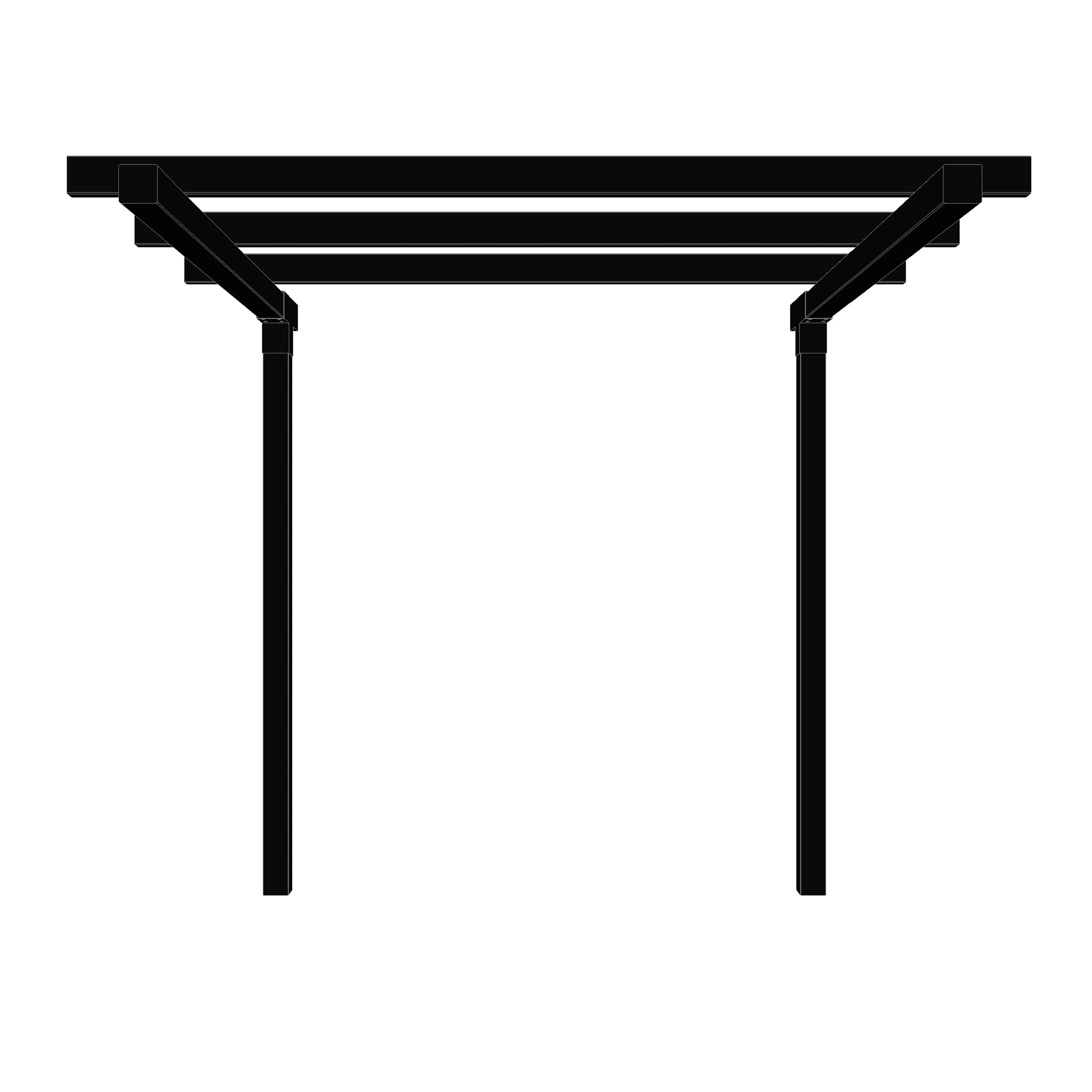 Pergola PLUS Dubbel 1 Modul Förlängare