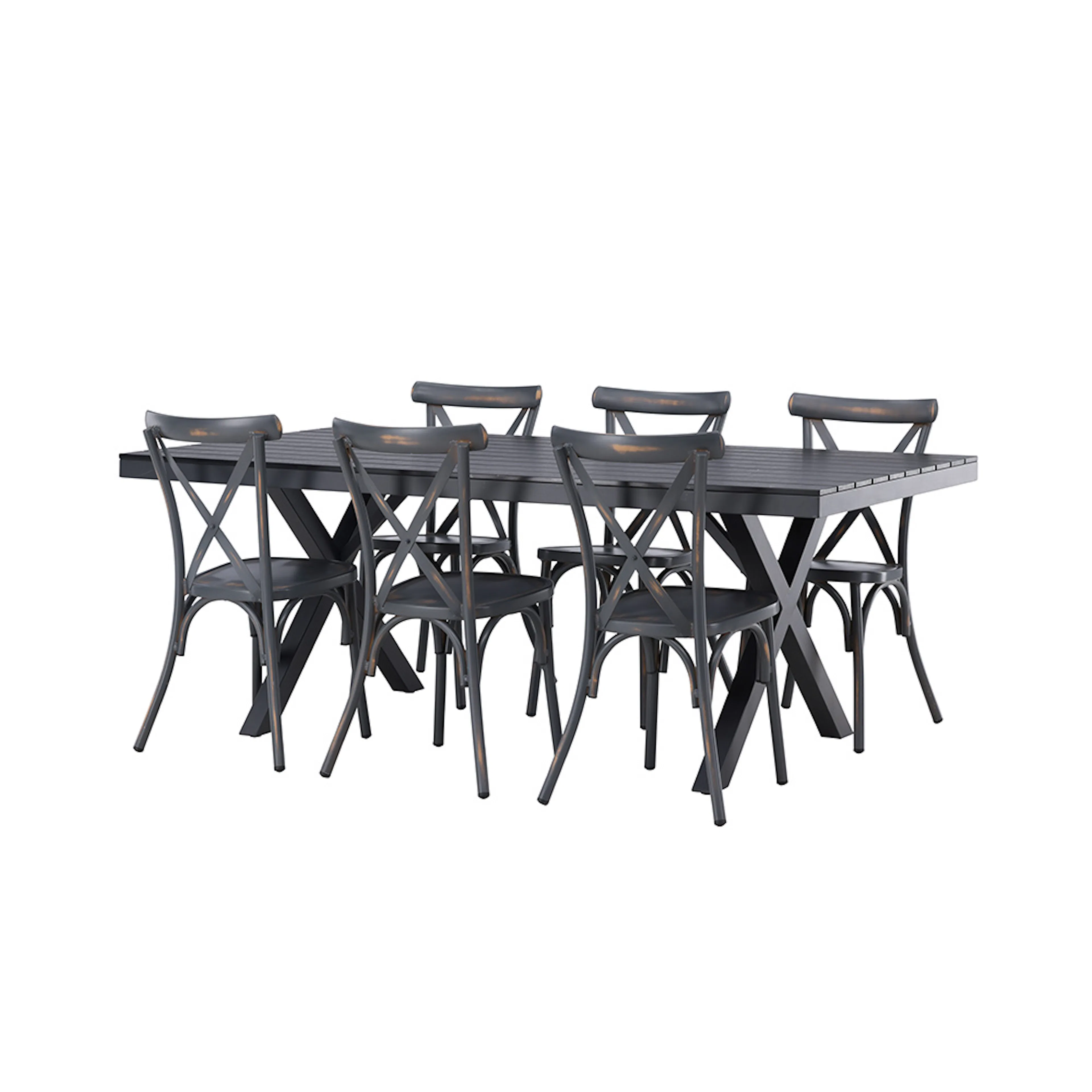 Matgrupp Venture Home Garcia Bord med 6 Tablas Stolar