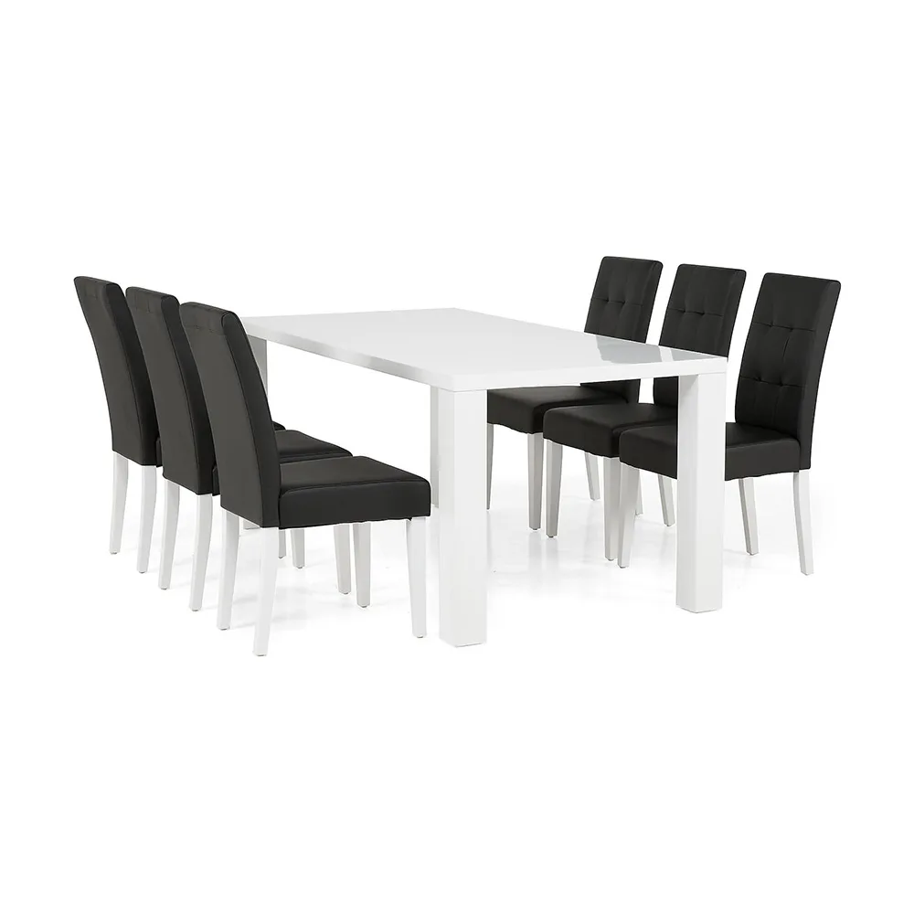 Matgrupp In Living Cibus med 6 Viktor Stol