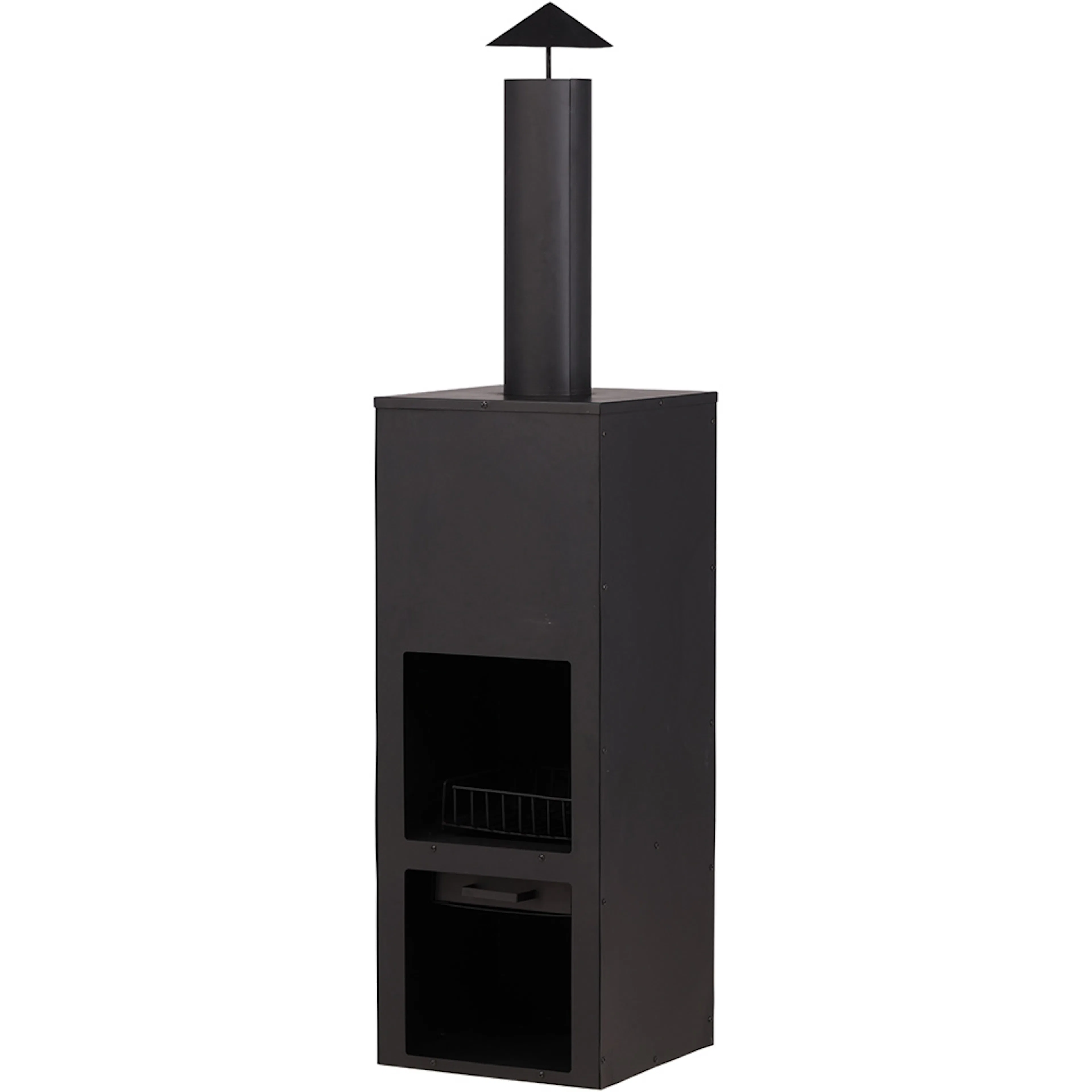 Makarima Firepit Steel - Black Svart