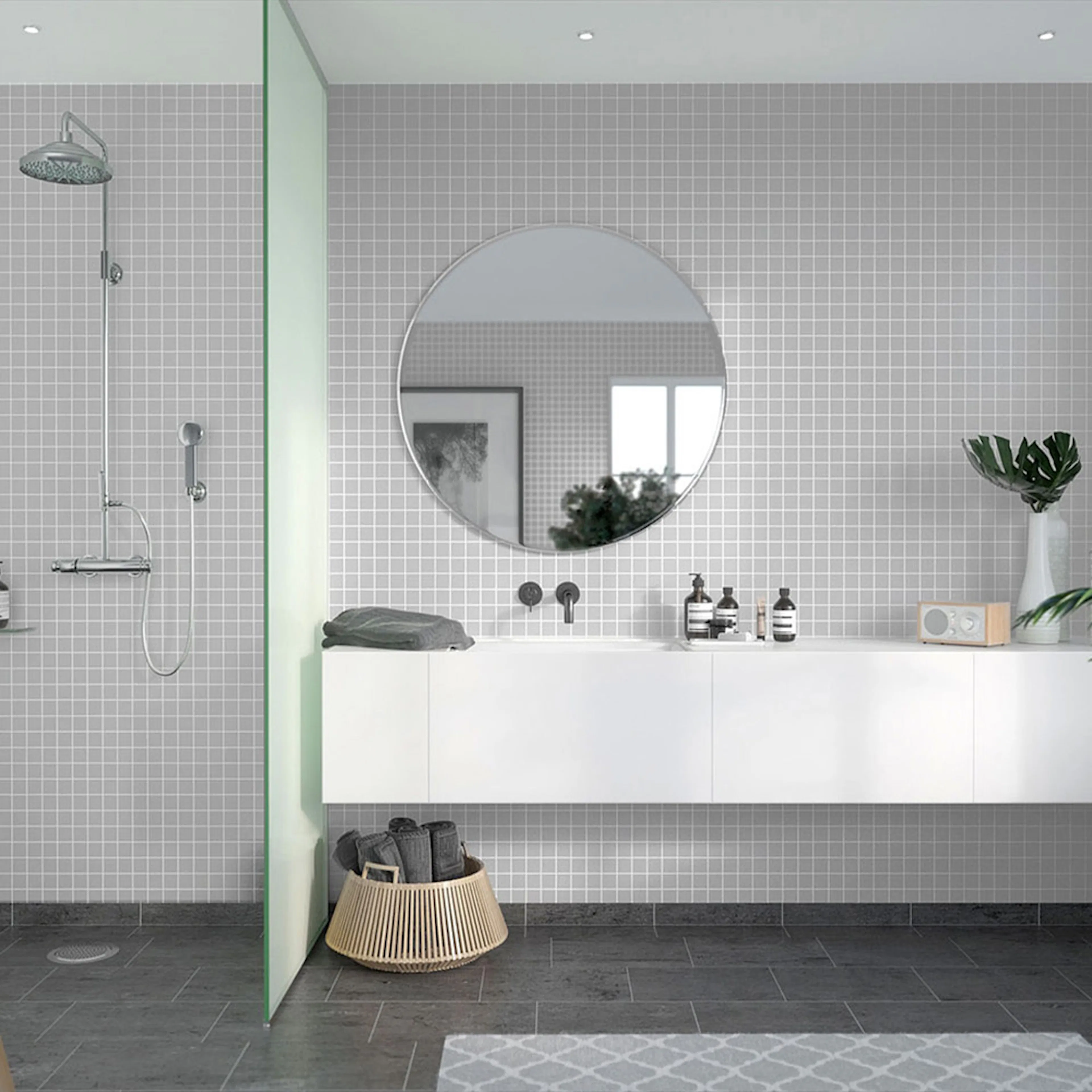 Våtrumsskiva Fibo 11x620x2400 Light Grey 2090-M0303EM