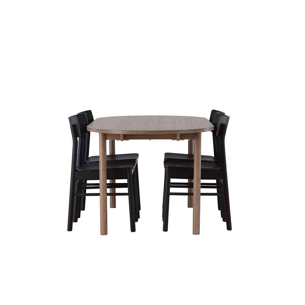 Matgrupp Venture Home Andy med 4 Montros Stolar