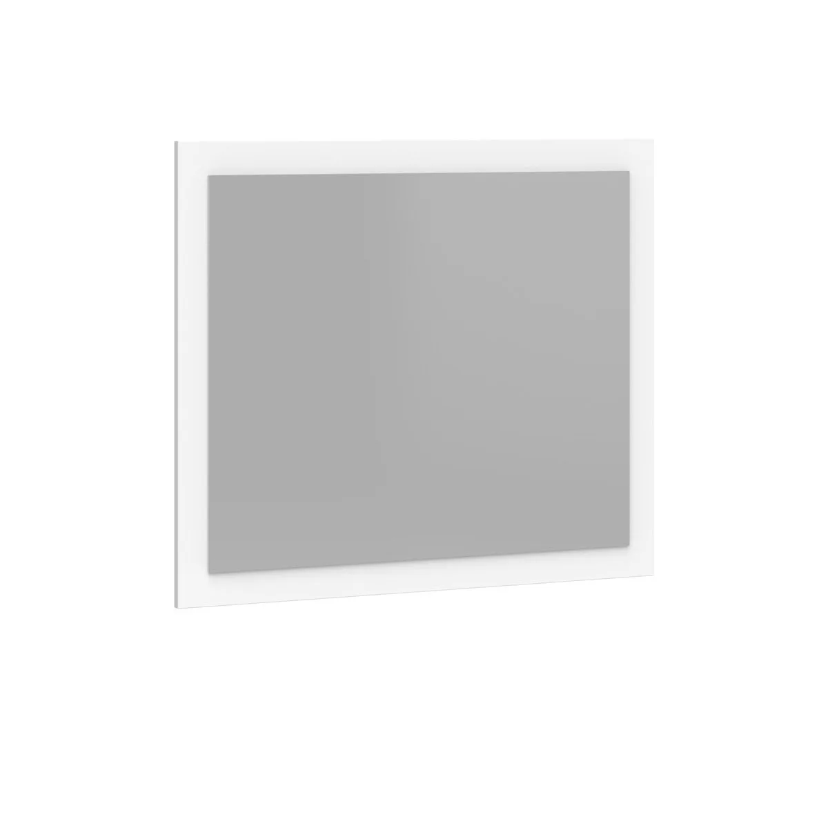 Badrumsspegel 80x68 cm Tenfors Allmoge Vit Matt Bredd: 800 mm, Färg: Vit