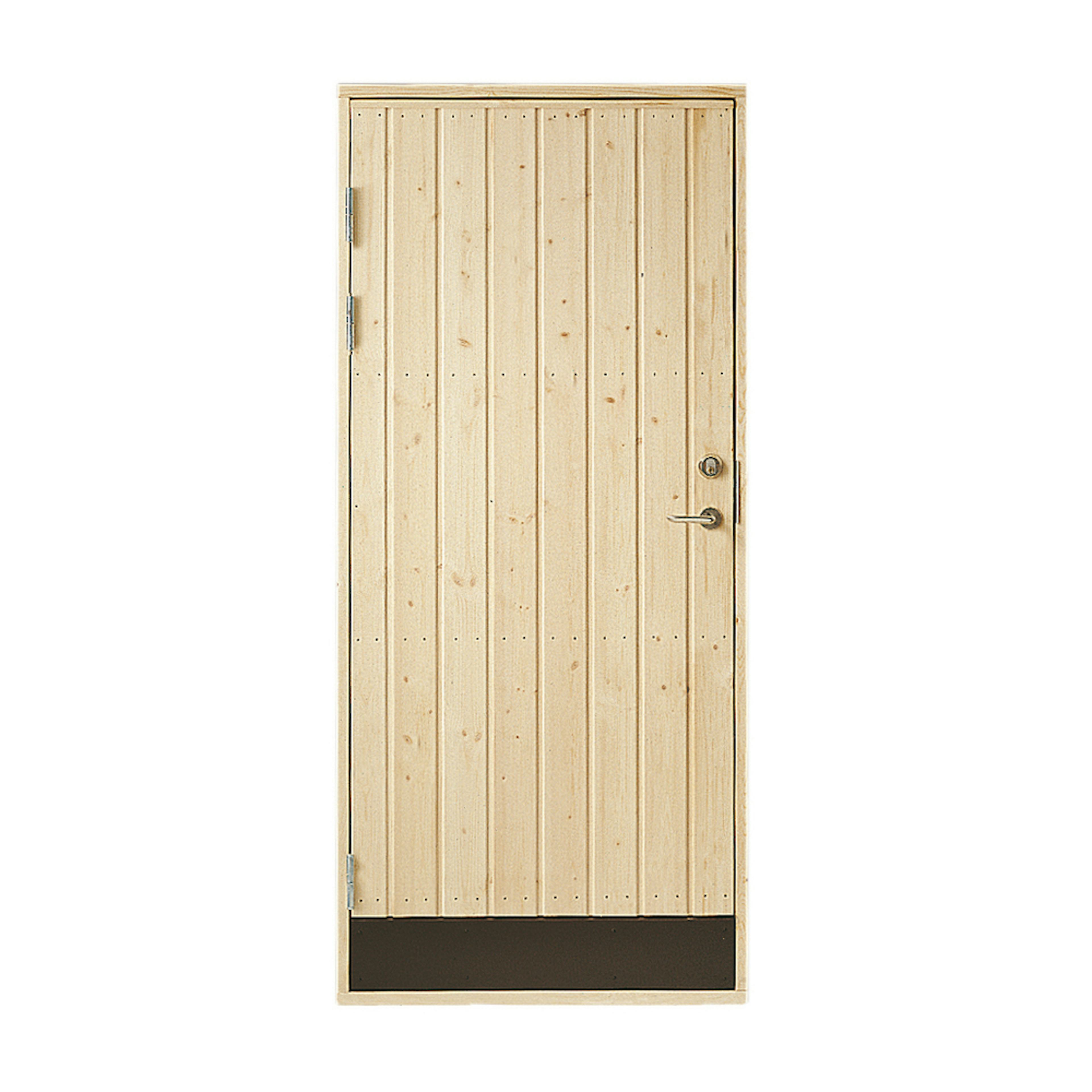 Ytterdörr 90x190 cm 18 Vänster Omålad