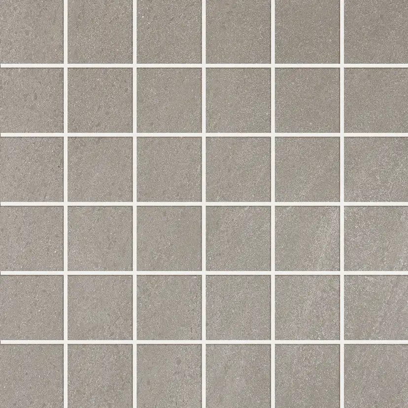 Mosaik Ceramiche Keope Chorus Silver Grå 5x5 cm Matt