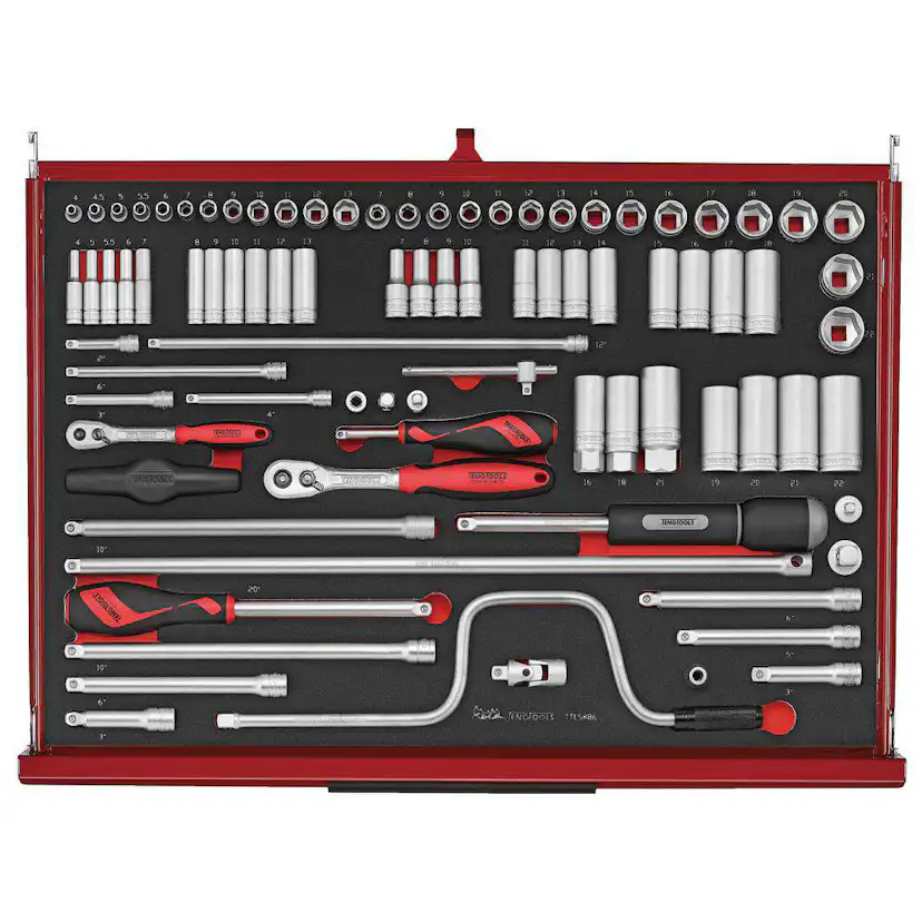 Verktygsset Teng Tools 628 -Delar