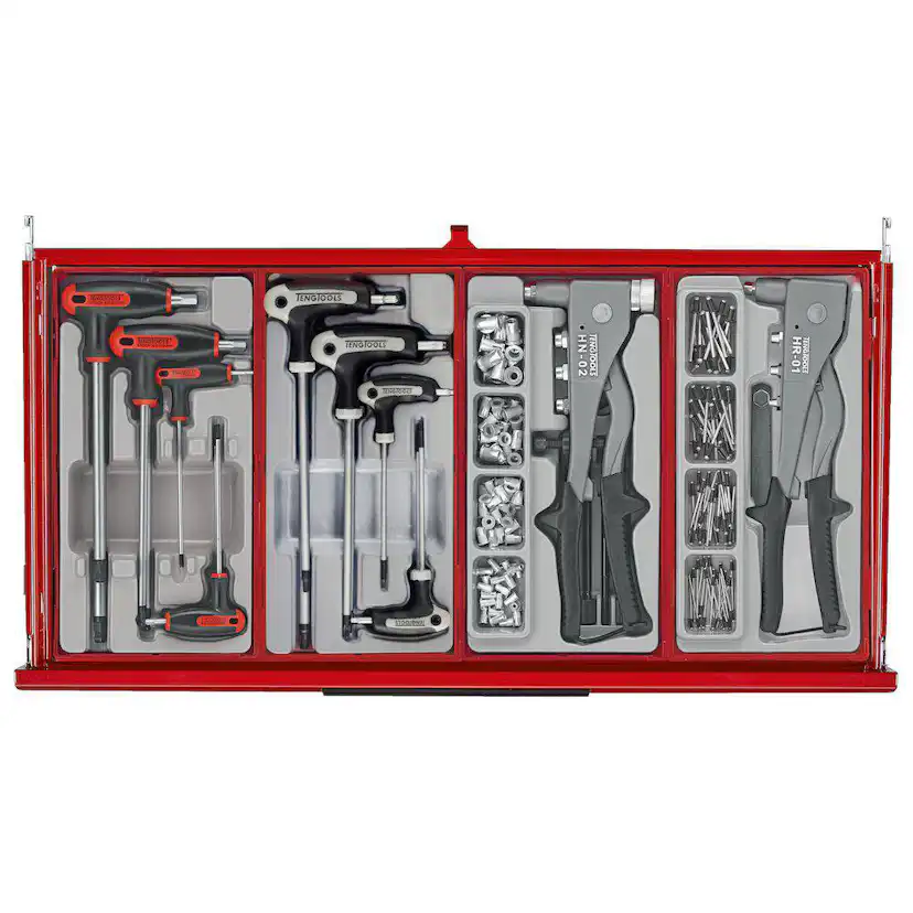 Verktygsset Teng Tools 1033 -Delar