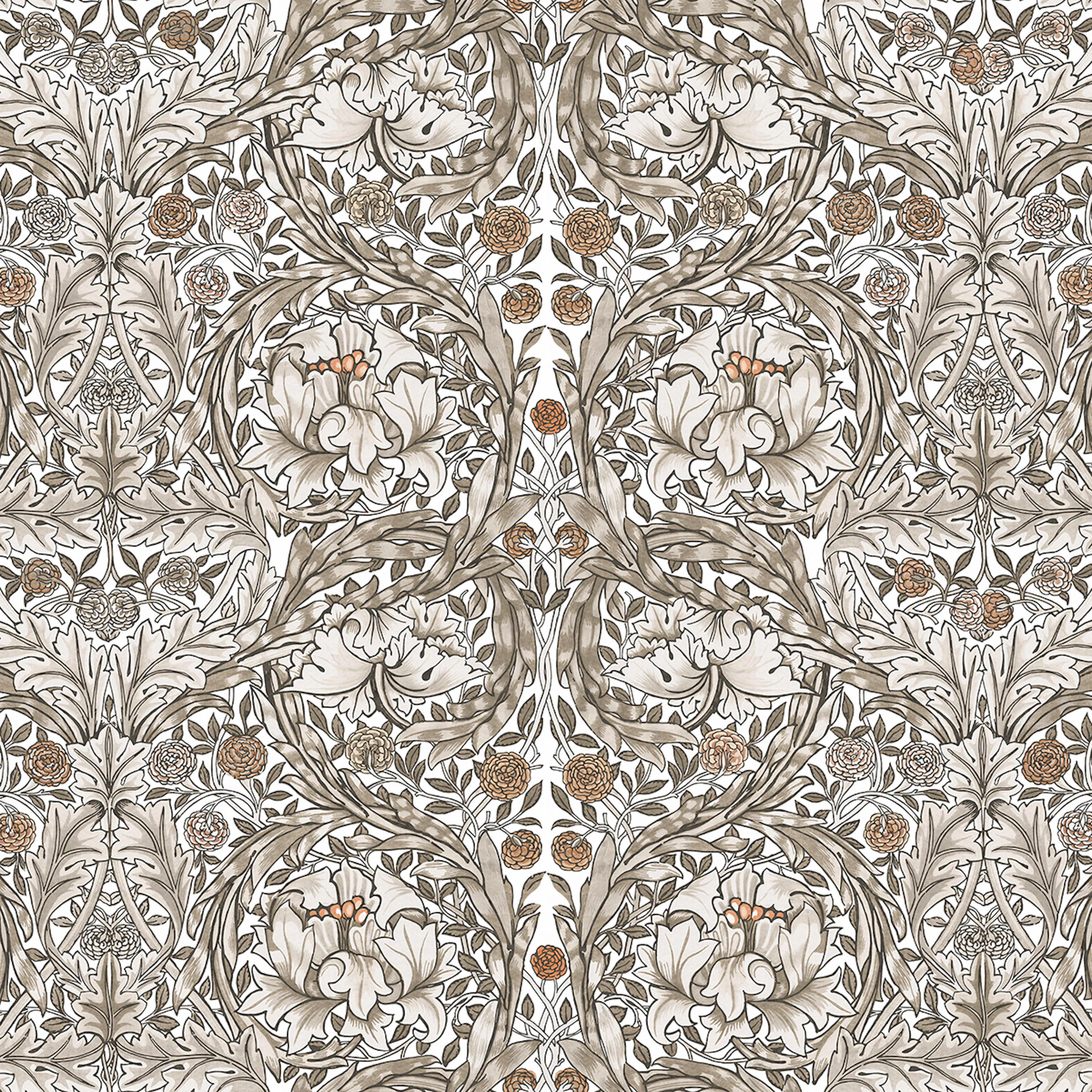 Fototapet William Morris At Home African Marigold Neutral