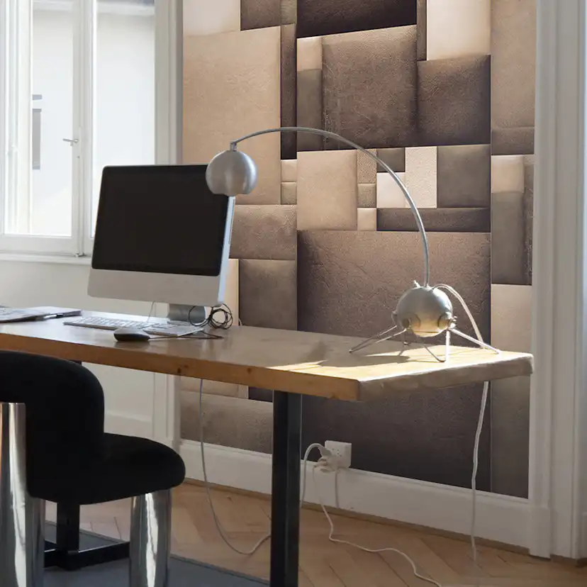 Fototapet Arkiio Leather mosaic 50x1000 cm
