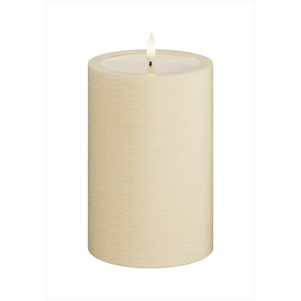 LED-Blockljus UNIQUE Candles 10x15 cm