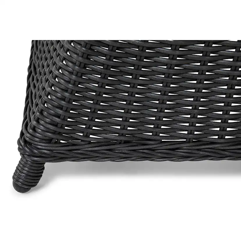 Matgrupp Utomhus Comfort Garden Marcus 140 Rund med 6 Light Utefåtöljer inkl. Dyna