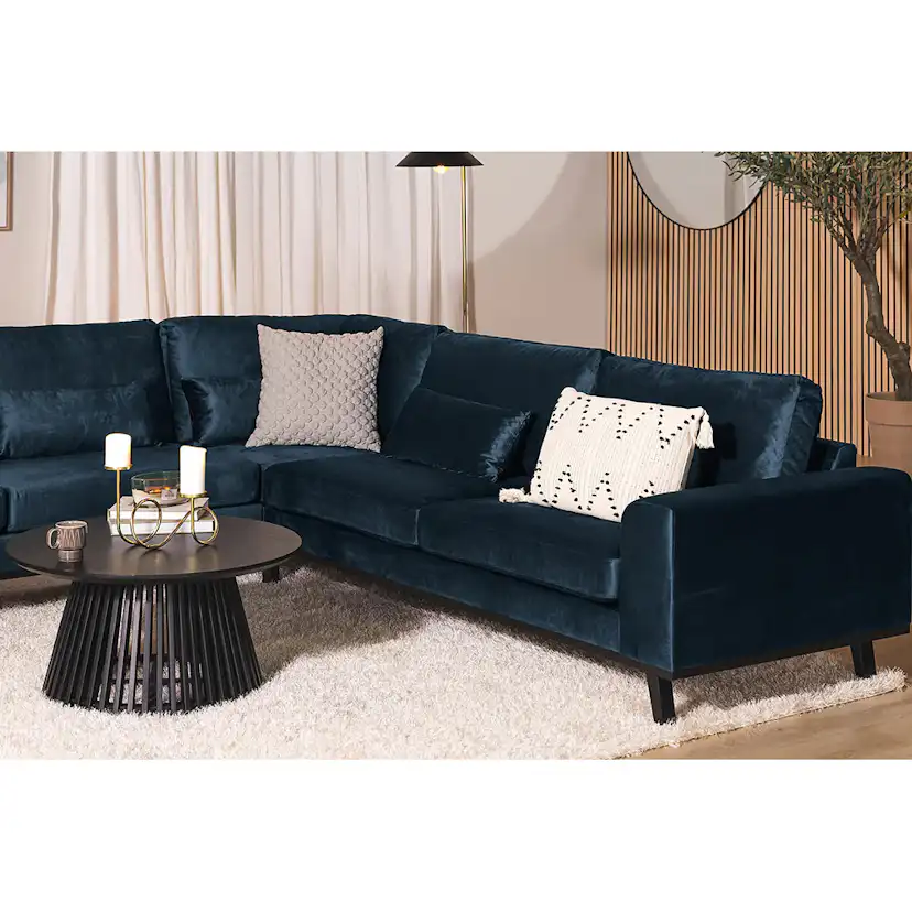 Hörnsoffa Scandinavian Choice Copenhagen Sammet