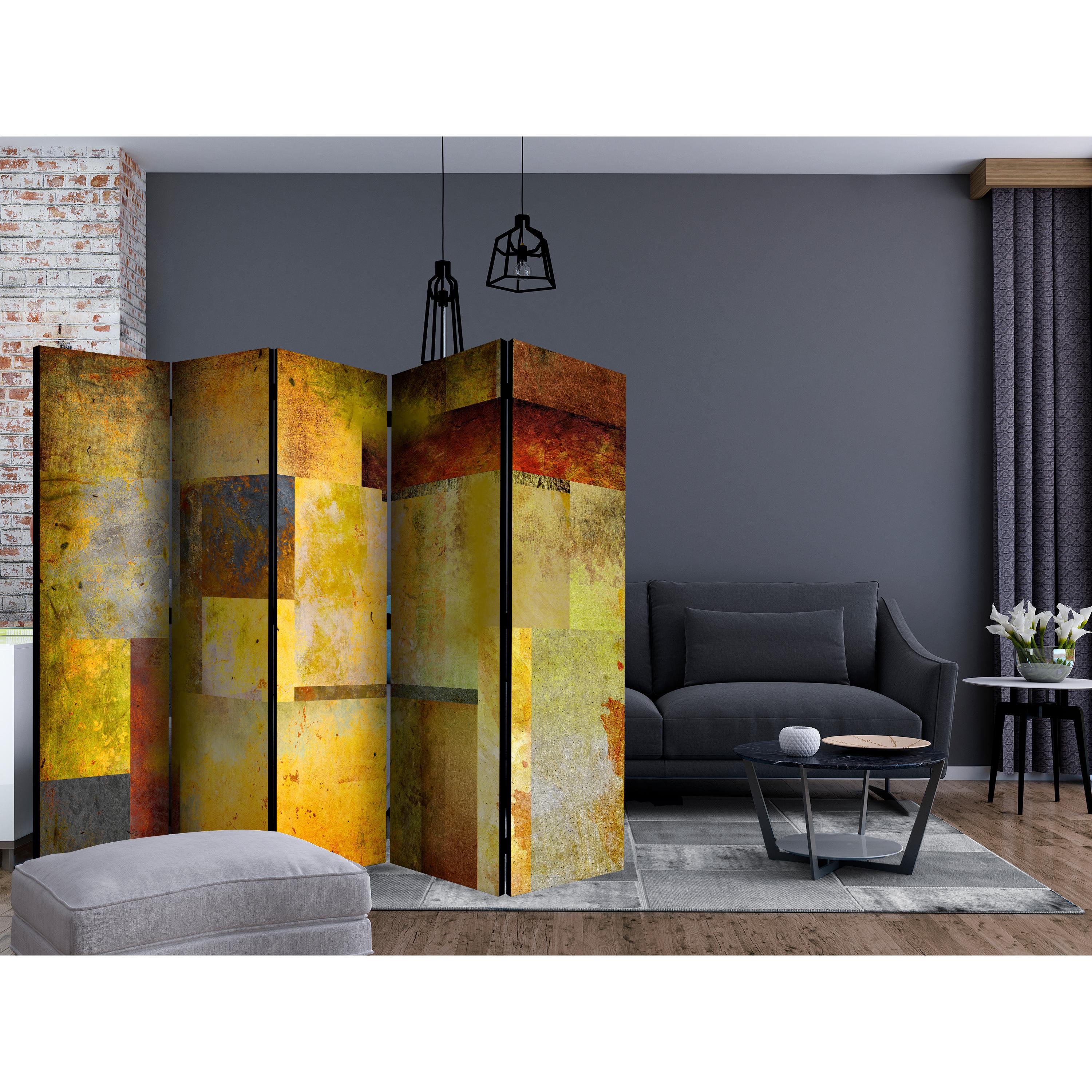 Rumsavdelare Arkiio Orange Hue of Art Expression II 225x172 cm