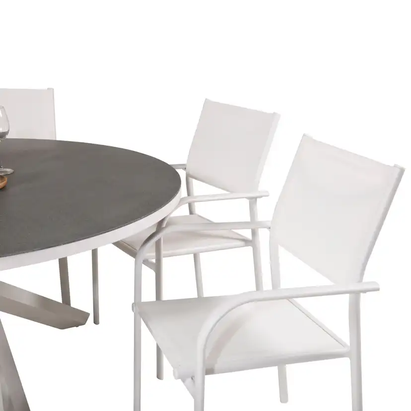 Matgrupp Venture Home Copacabana med 6 Siri Karmstolar