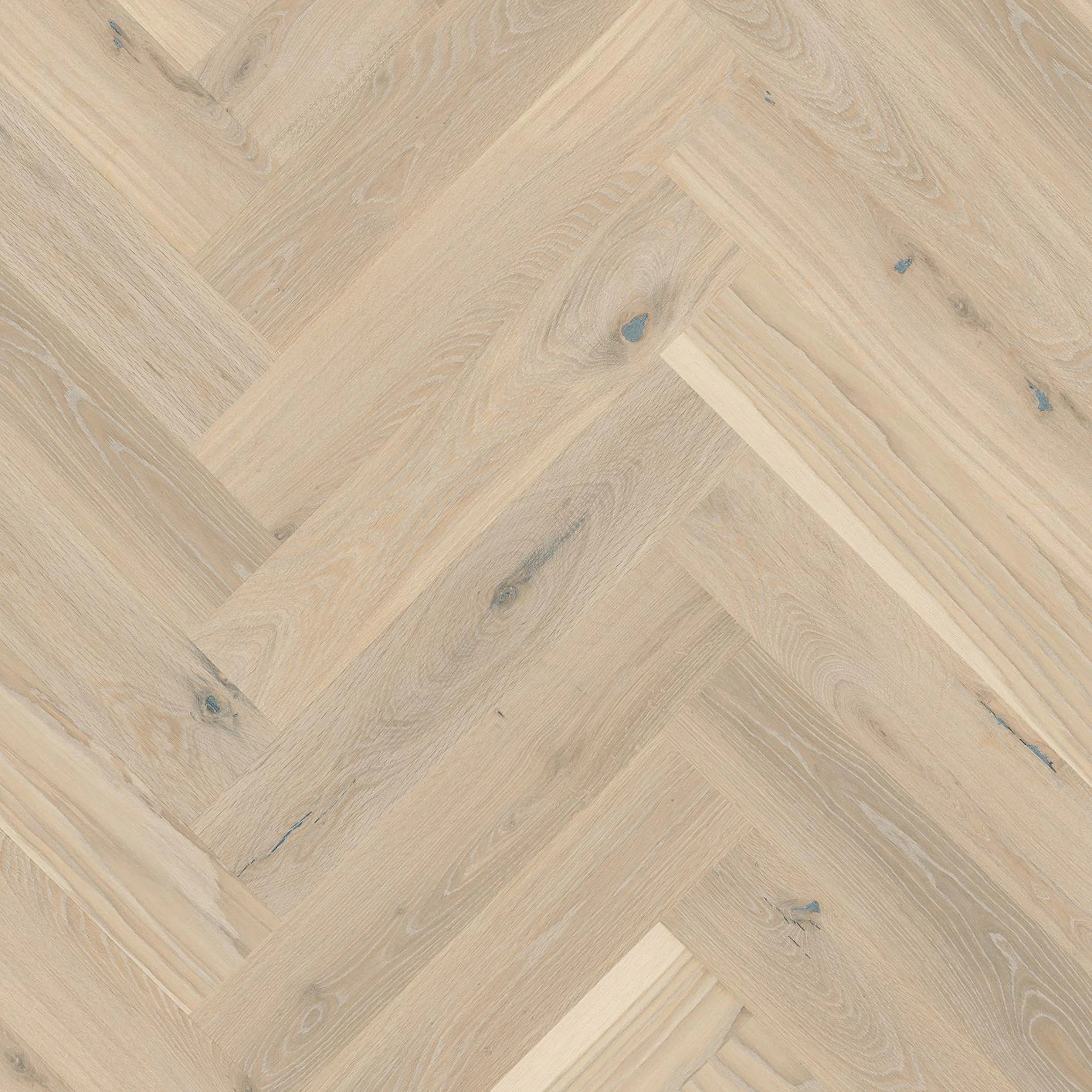 Boen Ek Pale White Herringbone (A bräda) Live Pure Ultra Mat A bräda