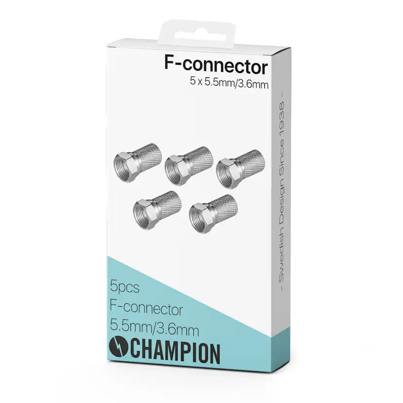 F-Kontakt Champion 5,5 / 3,6m 5-pack