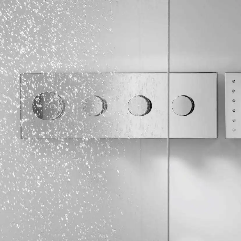 Termostatmodul Axor ShowerCollection Square för Inbyggnad