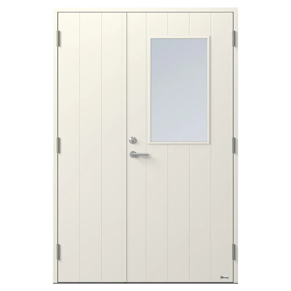 Stenbocken 871PG 16x20 H NCS S-0500-N BxH: 160x200 cm, Höger, S-0500-N, Klarvit