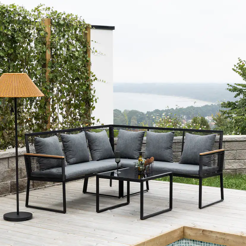 Hörnsoffgrupp Venture Home Dallas Utomhus