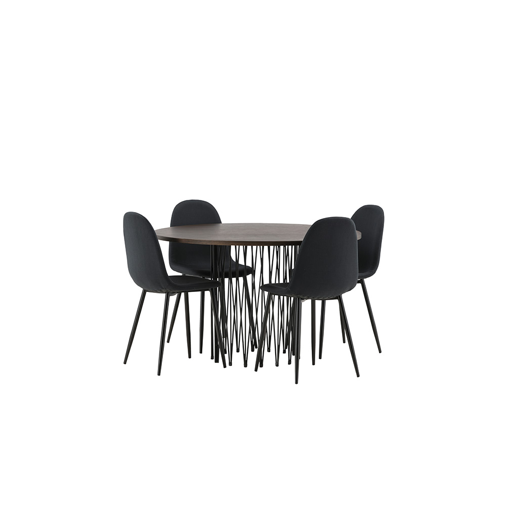 Matgrupp furniture/fashion Stone med 4 Polar Stolar