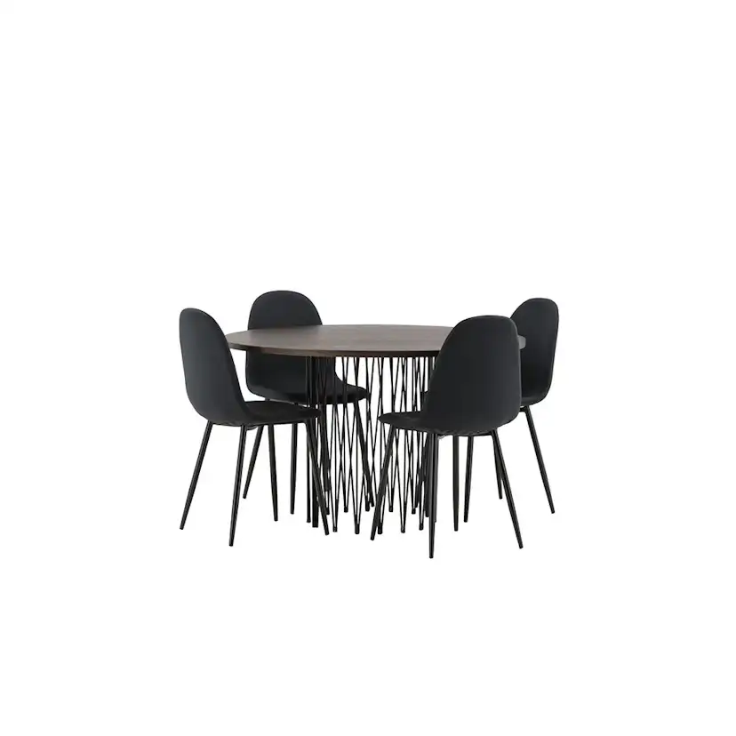 Matgrupp furniture/fashion Stone med 4 Polar Stolar
