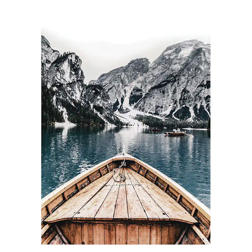 Poster Gallerix Braies Lake No1