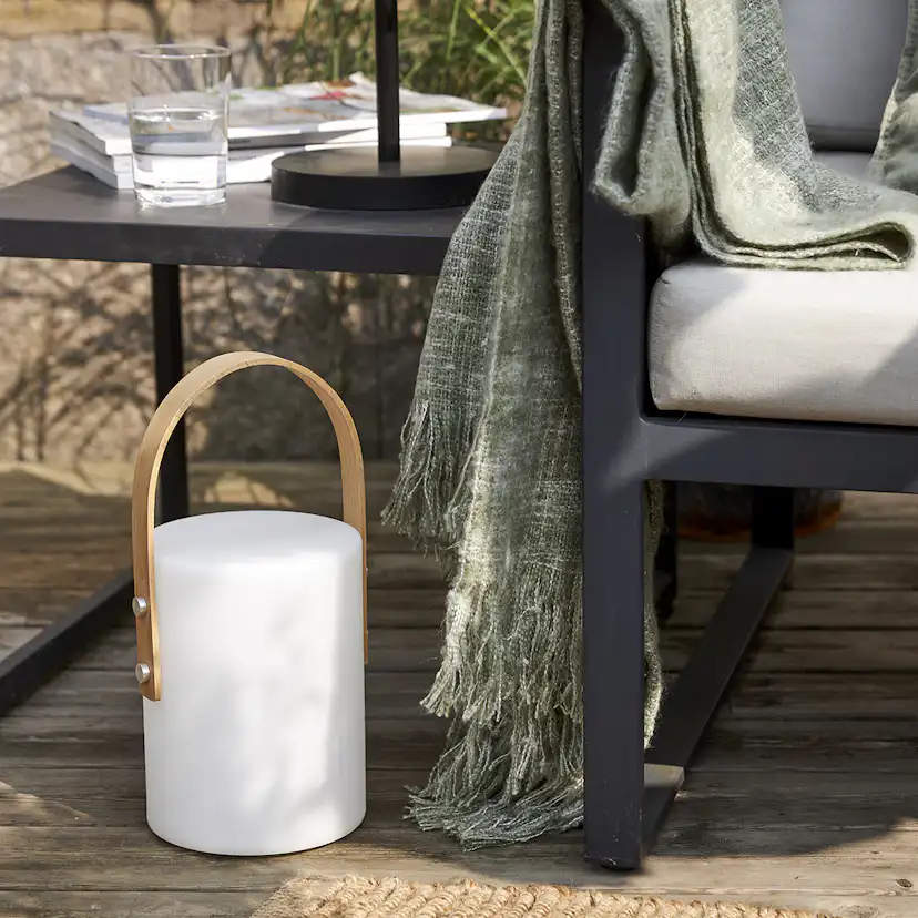 Uppladdningsbar Lampa Star Trading Lykta Lucie LED