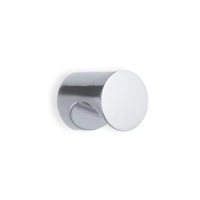 Knopp Mattborstad krom Diam 18 mm Mattborstad Krom Ø 18 mm Styck