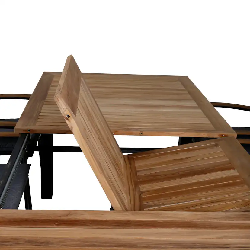 Matgrupp Venture Home Perla med 6 Douglas Matstolar