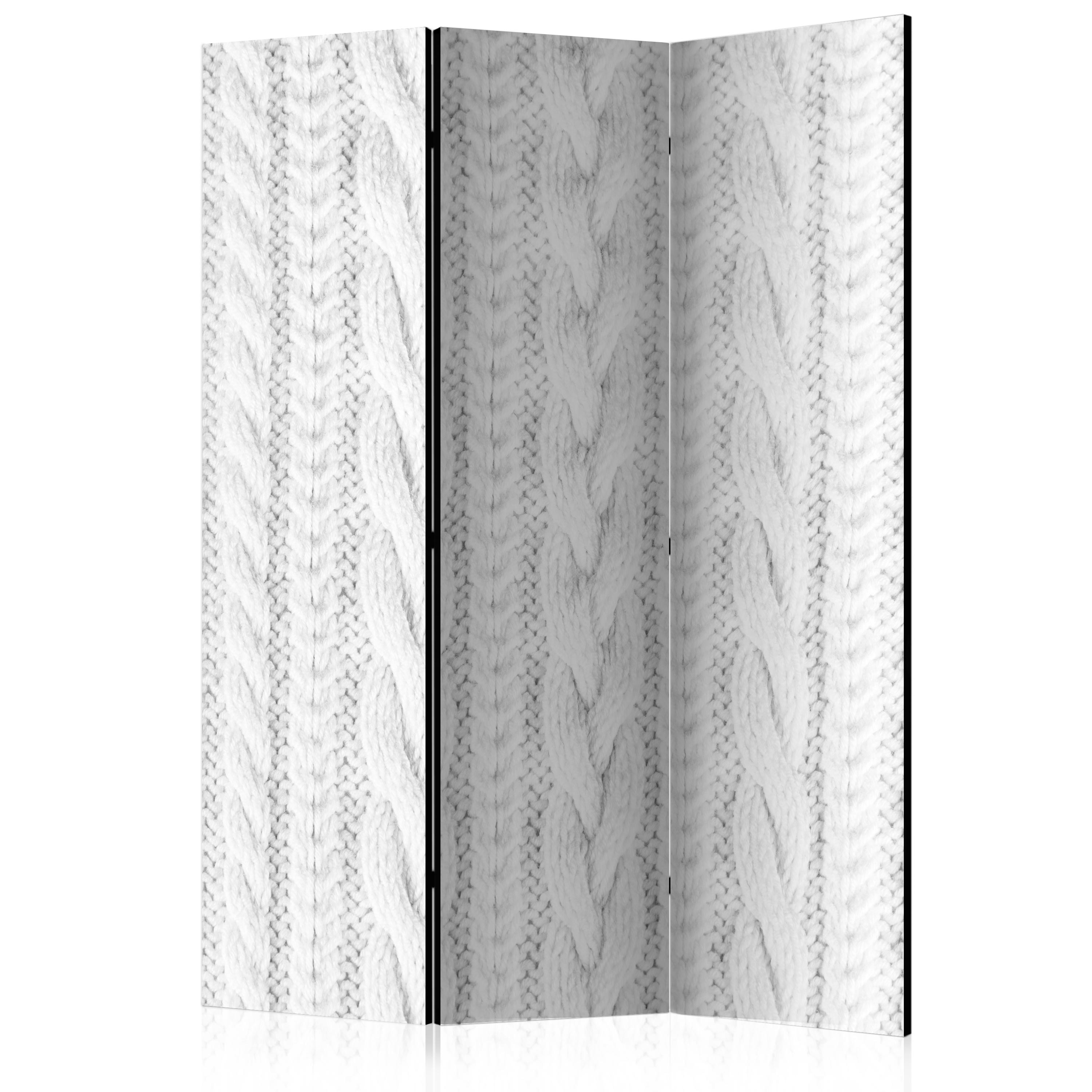 Rumsavdelare Arkiio White Knit 135x172 cm