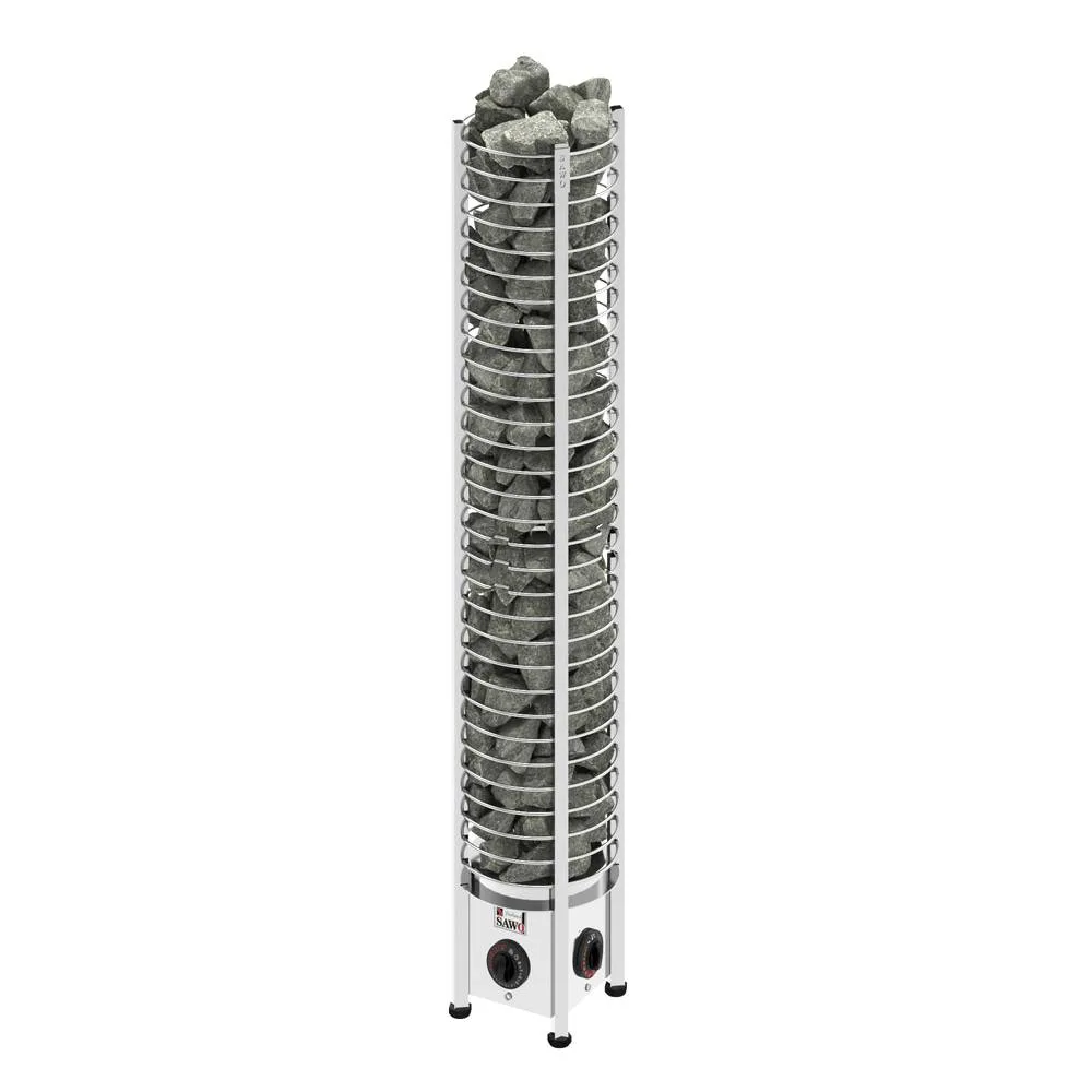 Elektriskt Bastuaggregat SAWO Tower Round 3P-1P