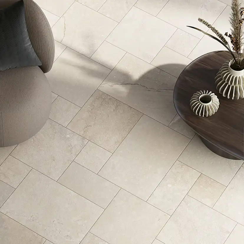 Klinker Coem Ceramiche Tuffeau Bianco Modulo Beige