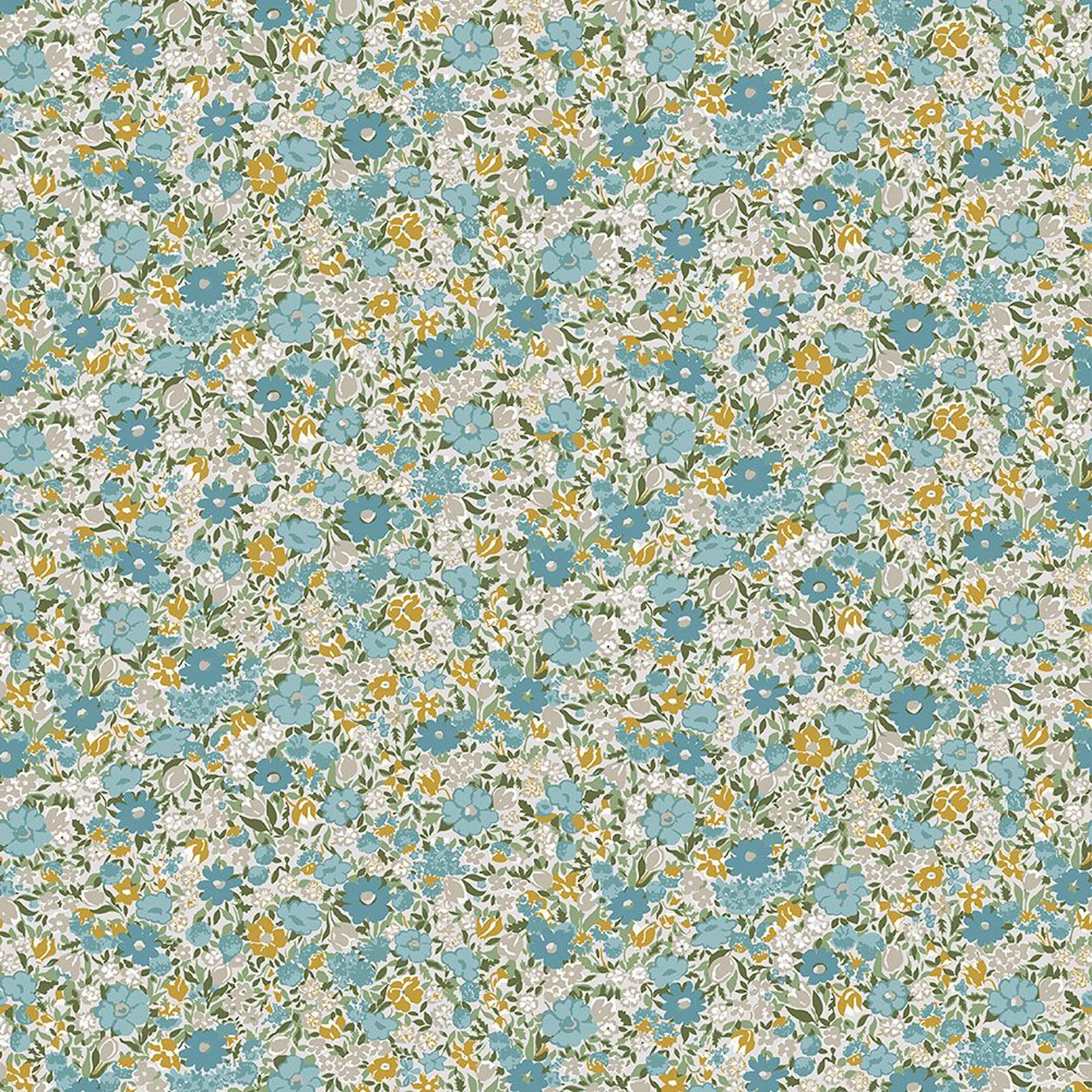Tapet Laura Ashley Loveston Newport Blå 121075