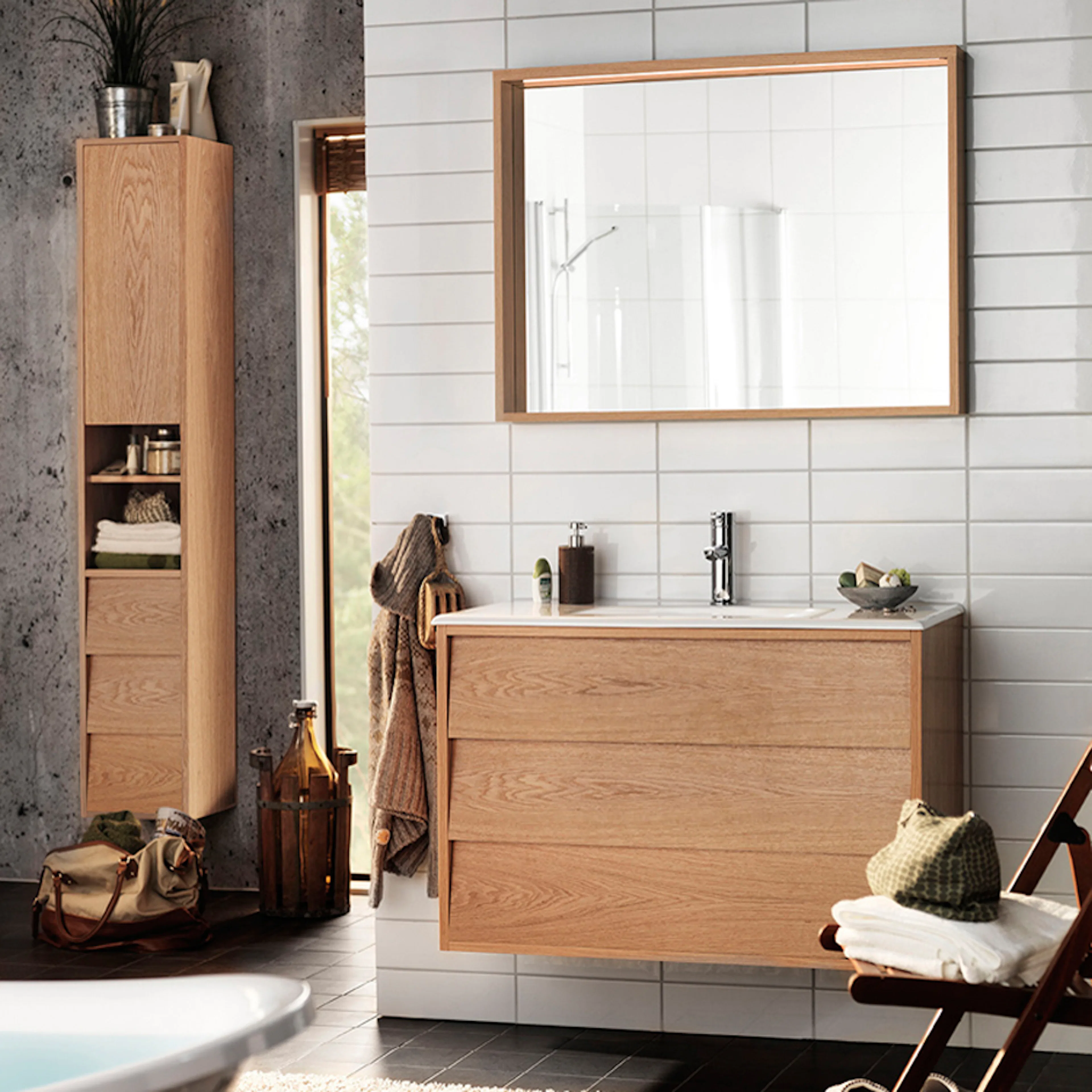 Möbelpaket Hafa Original Komplett med Spegel 900