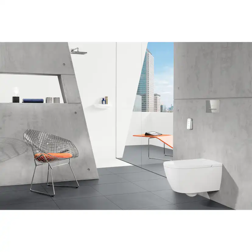 Spolknapp Villeroy & Boch ViConnect installationssystemen 92 Mattsvart