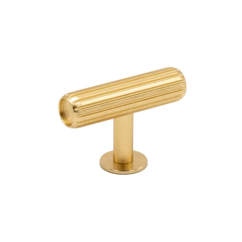 Knopp Beslag Design T Rille