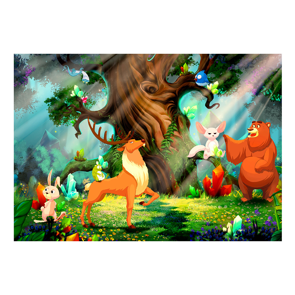 Fototapet Arkiio Bear And Friends
