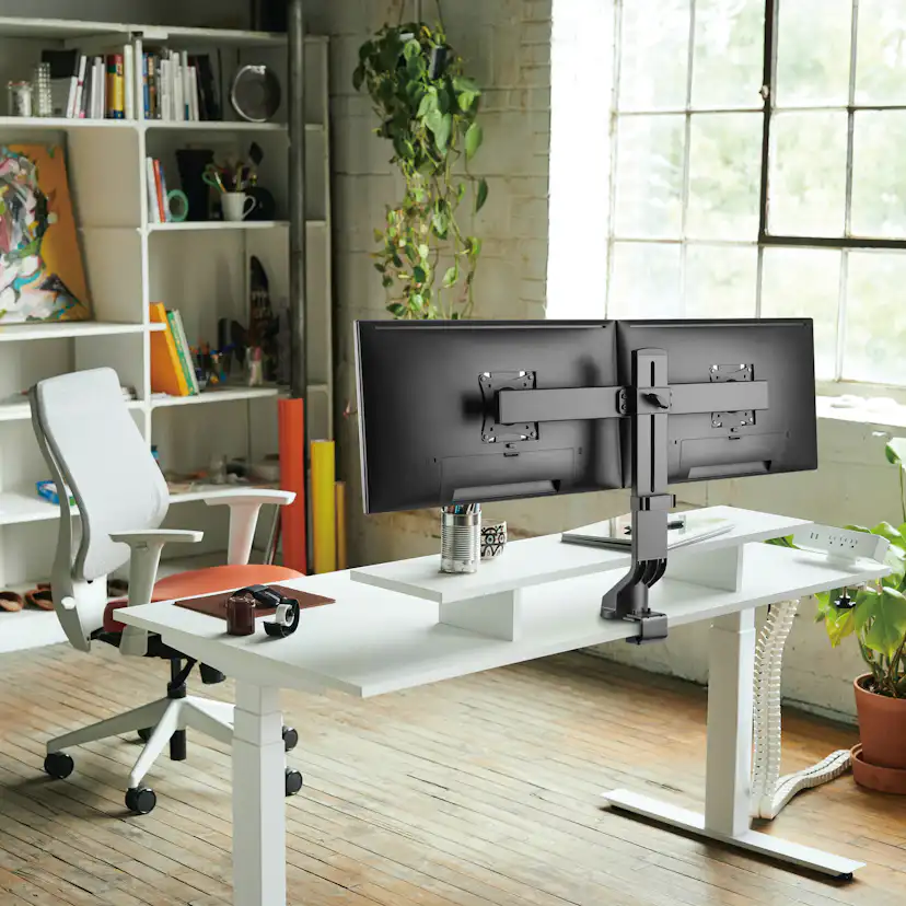 Gaming-monitorarm LogiLink 17-32 tum med Belysning