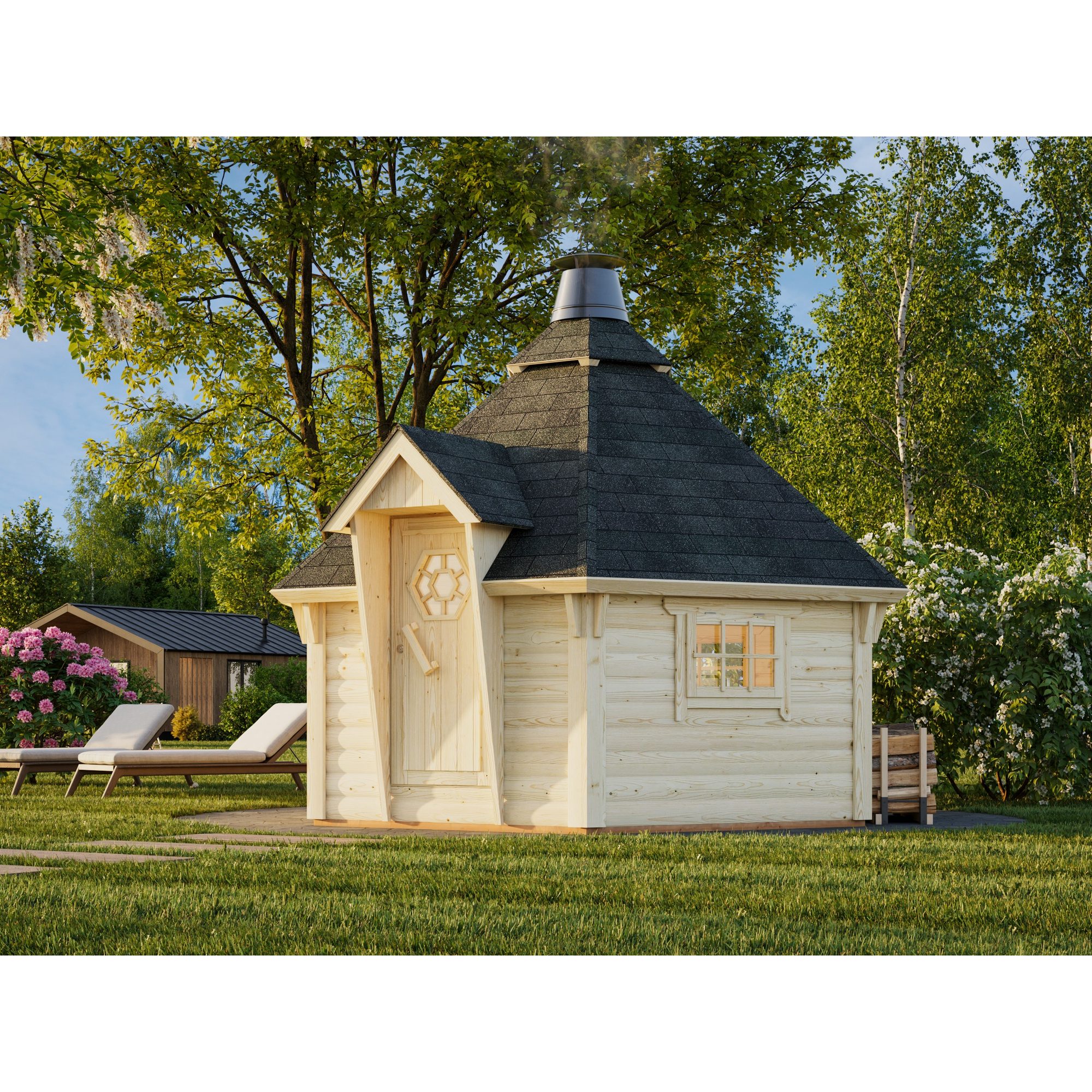 Grillkåta Palmako Eva 9,2 m2